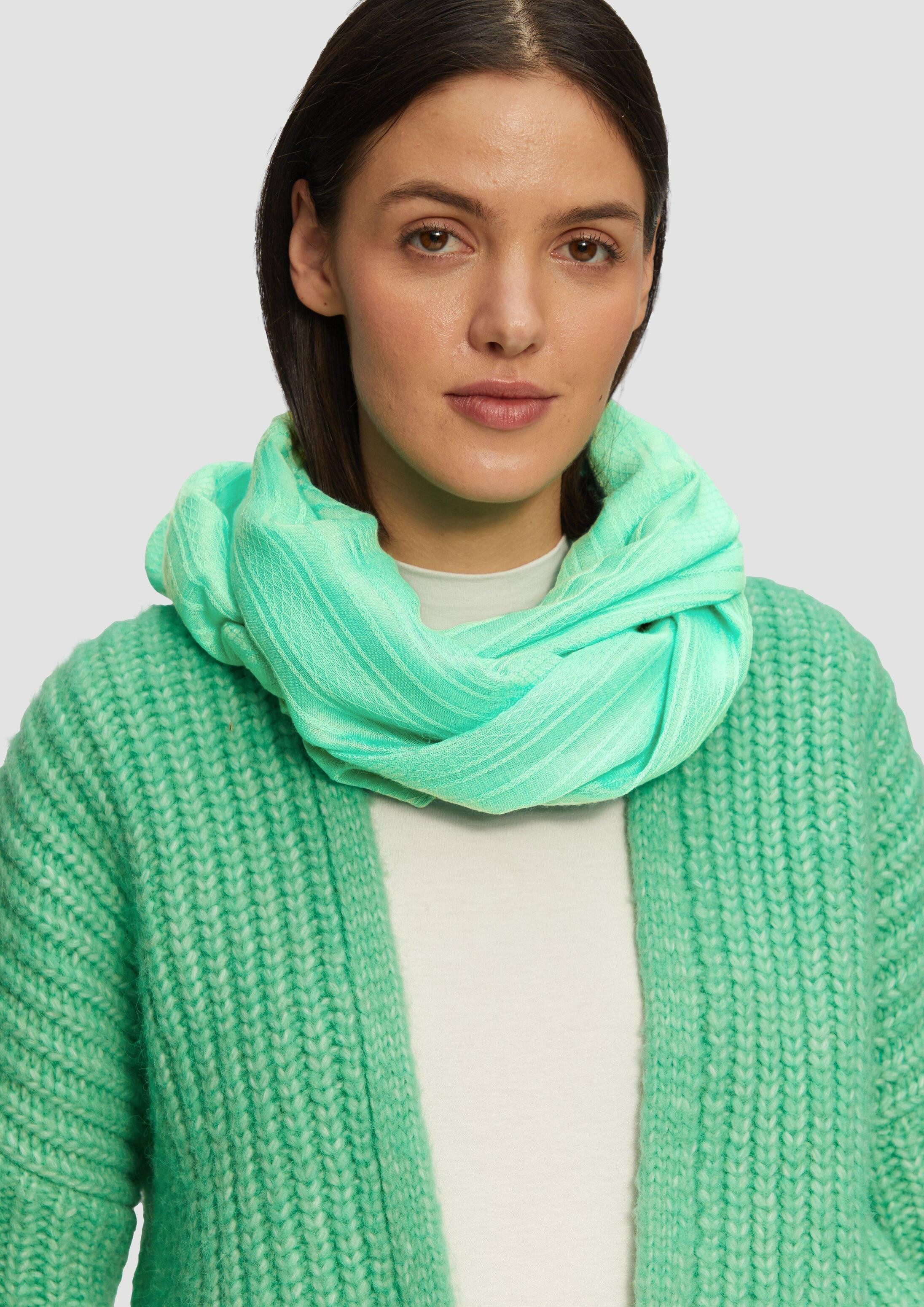 s.Oliver Loop Snood, Loop-Schal aus Webware