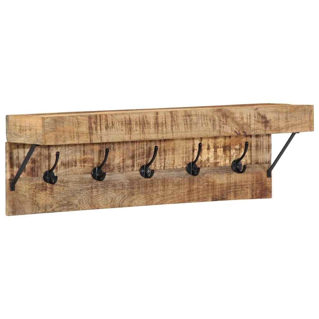 vidaXL Garderobenständer Garderobenständer Braun 73 x 19 x 23 cm Massivholz, (1 St)