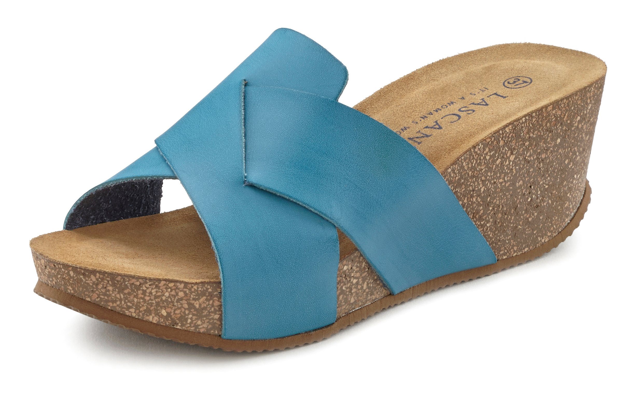 LASCANA Pantolette Mule, Sandale, offener Schuh günstig online kaufen