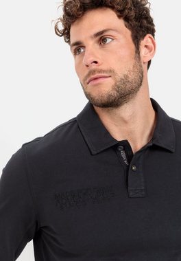 camel active Poloshirt aus reiner Baumwolle Shirts_Langarm-Poloshirt