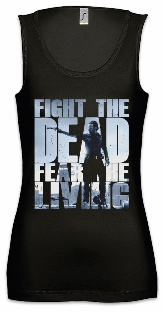 Tanktop Fight The Dead Fear The Living III Ärmelloses Damen T-Shirt Walking