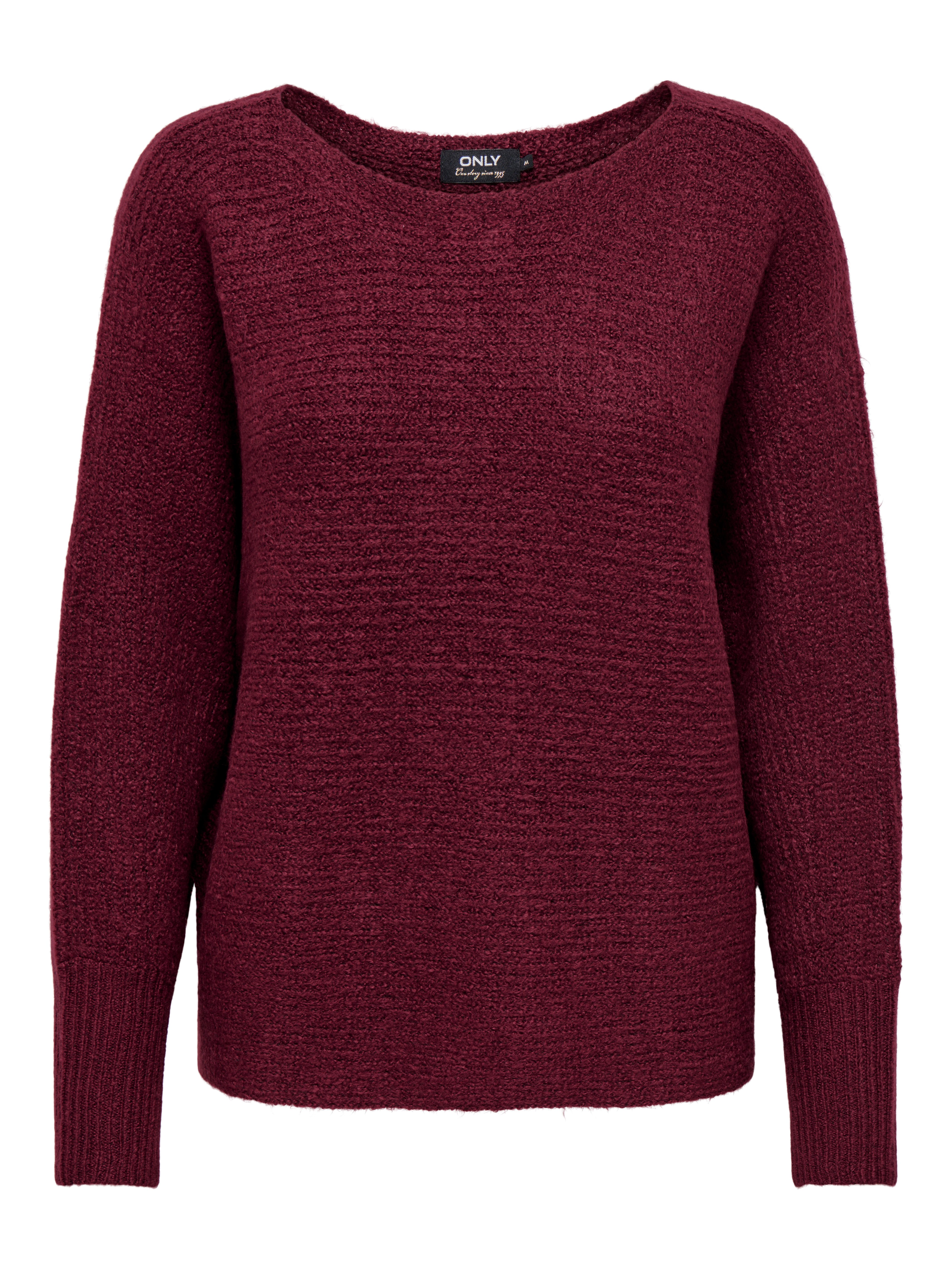 ONLY Strickpullover ONLDANIELLA L/S PULLOVER KNT NOOS Materialmix, regular fit