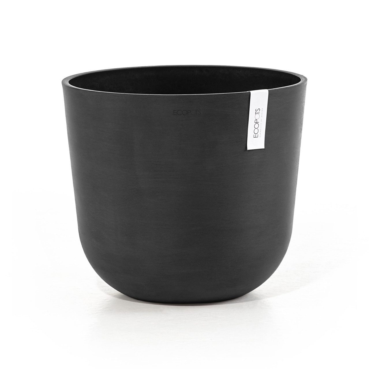 ECOPOTS Blumentopf Ecopots Pflanztopf Oslo Ø 35 x 30,5 cm dunkelgrau