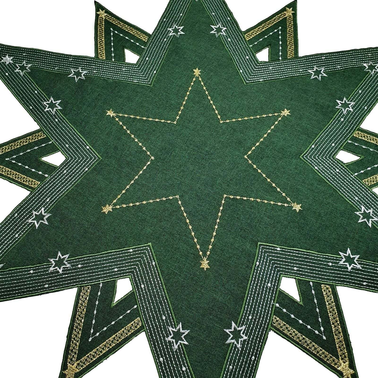 Stoffschmiede Tischdecke / Weihnachten / Stern günstig online kaufen