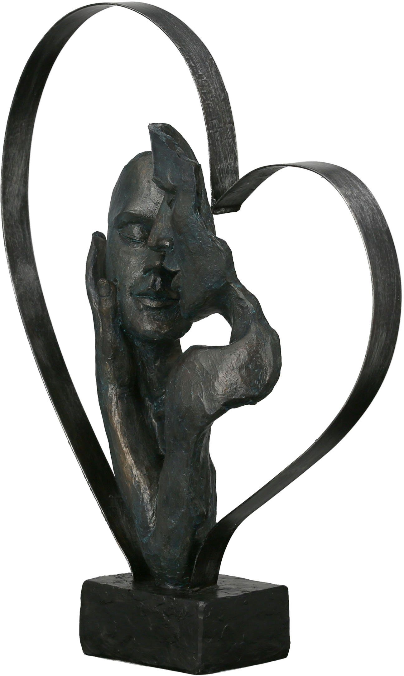 GILDE Dekofigur bronzefarben/braun, Skulptur Essential, (1 Polyresin St), bronzefarben/braun