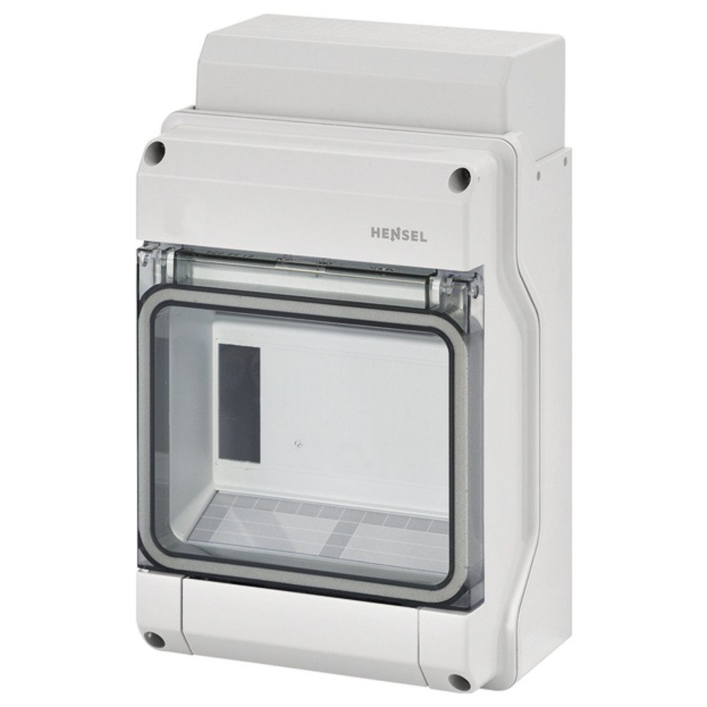 HENSEL Verteilerbox Hensel 6100057 KV 9106 Kleinverteiler Aufputz Anzahl Teilungen = 6 Anz