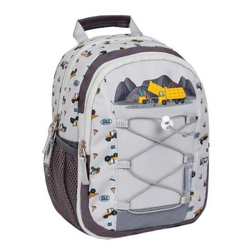 Belmil Rucksack Kindergartenrucksack Construction Truck für 1-3 Jahre Kinder Rucksack