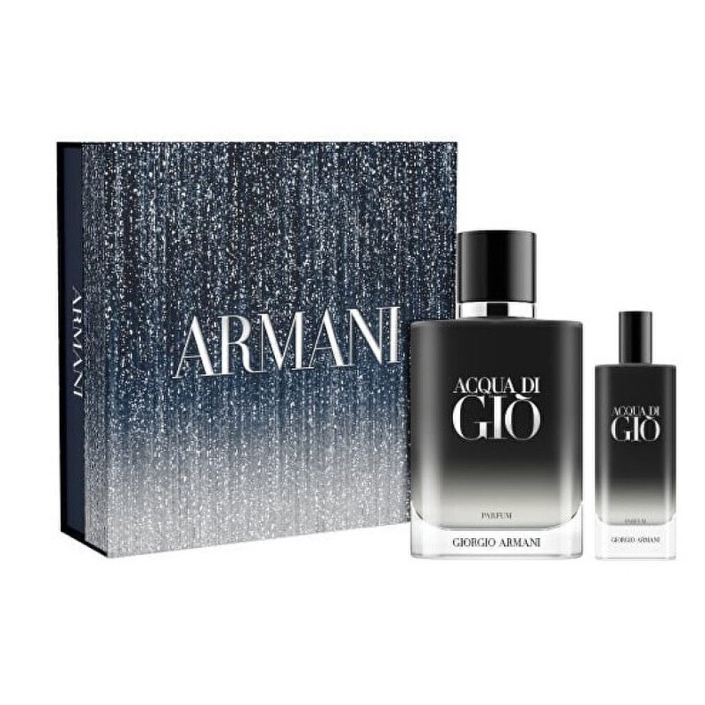Giorgio Armani Duft-Set G. Aqua De Gio Herrenparfümspray 100 ml + Mini 15 ml Ts