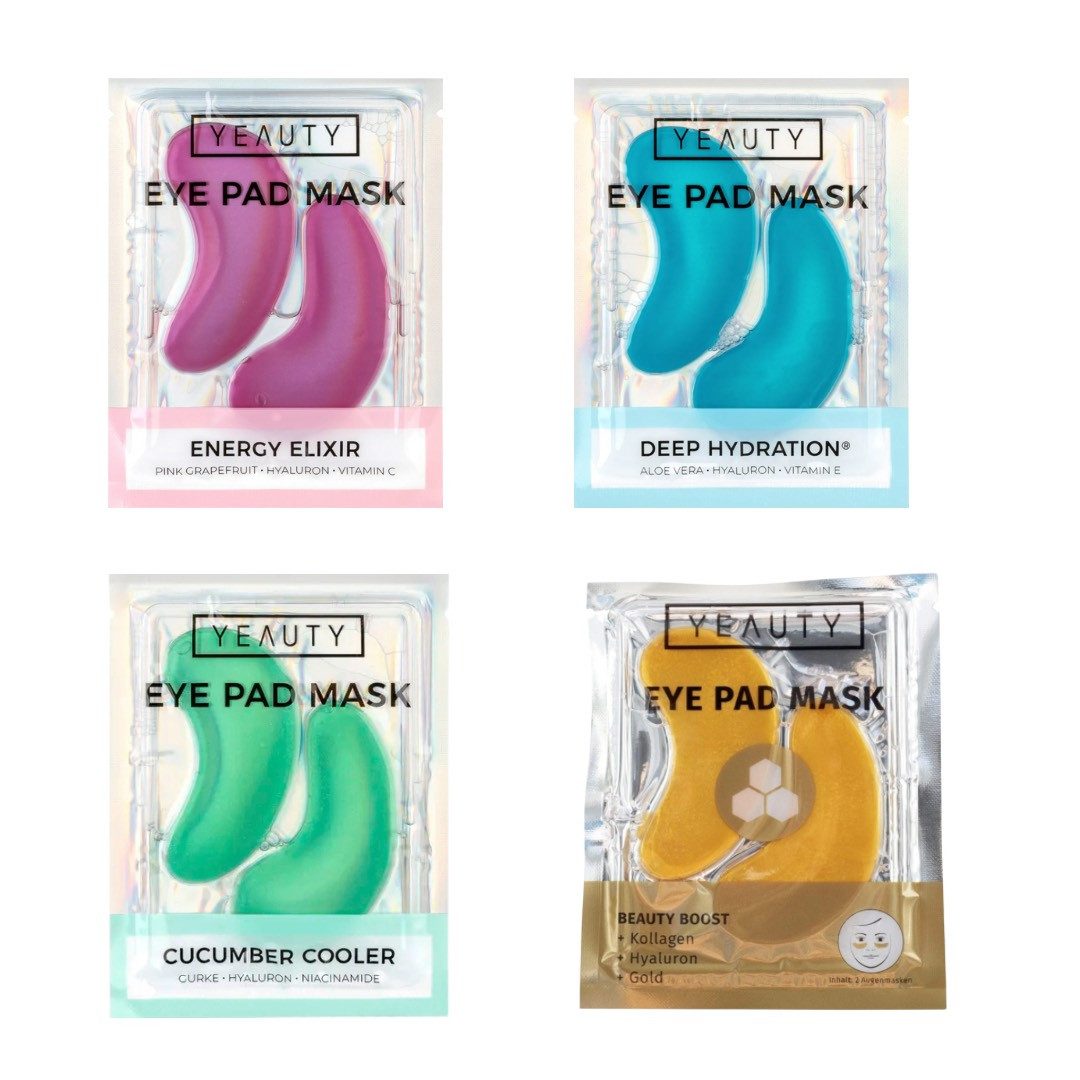 Yeauty Augenpads Eye Pad Mask 4er Set, 4-tlg.
