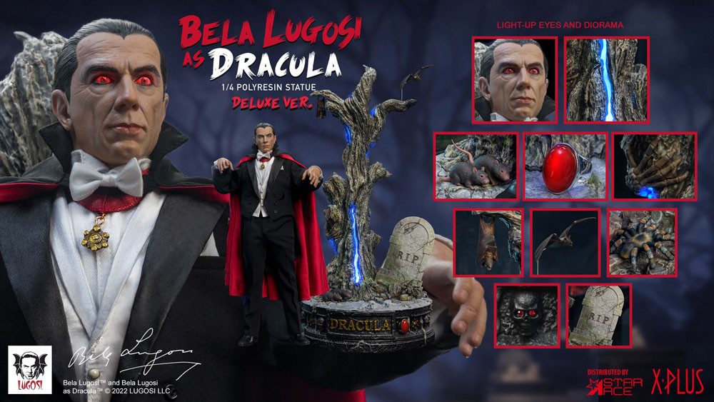Star Ace Toys Sammelfigur Dracula (1931) 1/4 Bela Lugosi as Dracula 60 cm Superb Scale Statue De