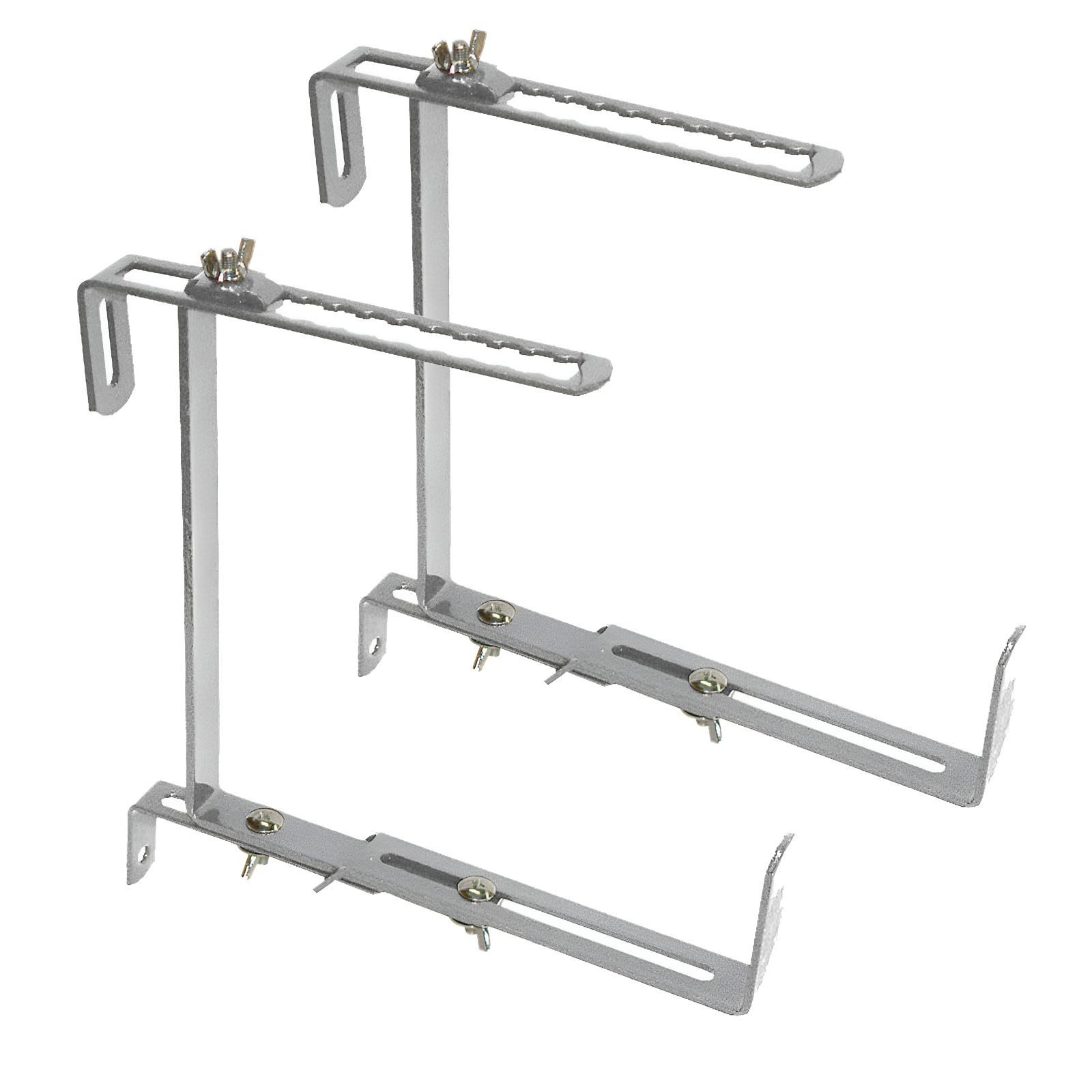 Bellissa Blumenkastenhalter Balkonkastenhalter Blumenkastenhalter 2er Balkonkastenhalterung 30kg, 2-St.
