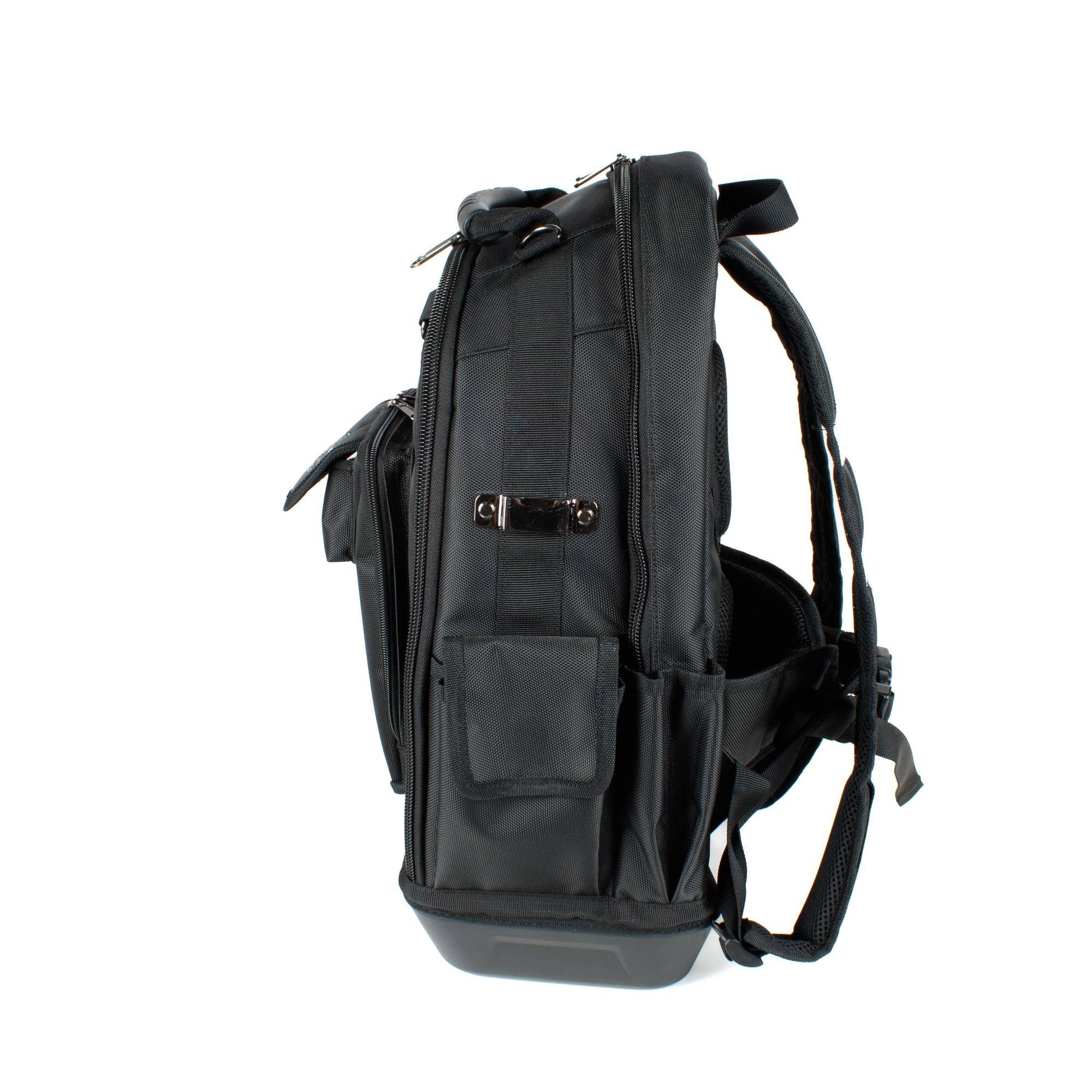 Mephisto-Tools Werkzeugtasche Werkzeugrucksack "Dragon" (34x54x23 cm, 36 L), 1680 Denier Gewebe, Robuster vielseitiger Rucksack, Traglast 40 KG – Bild 4 von 5