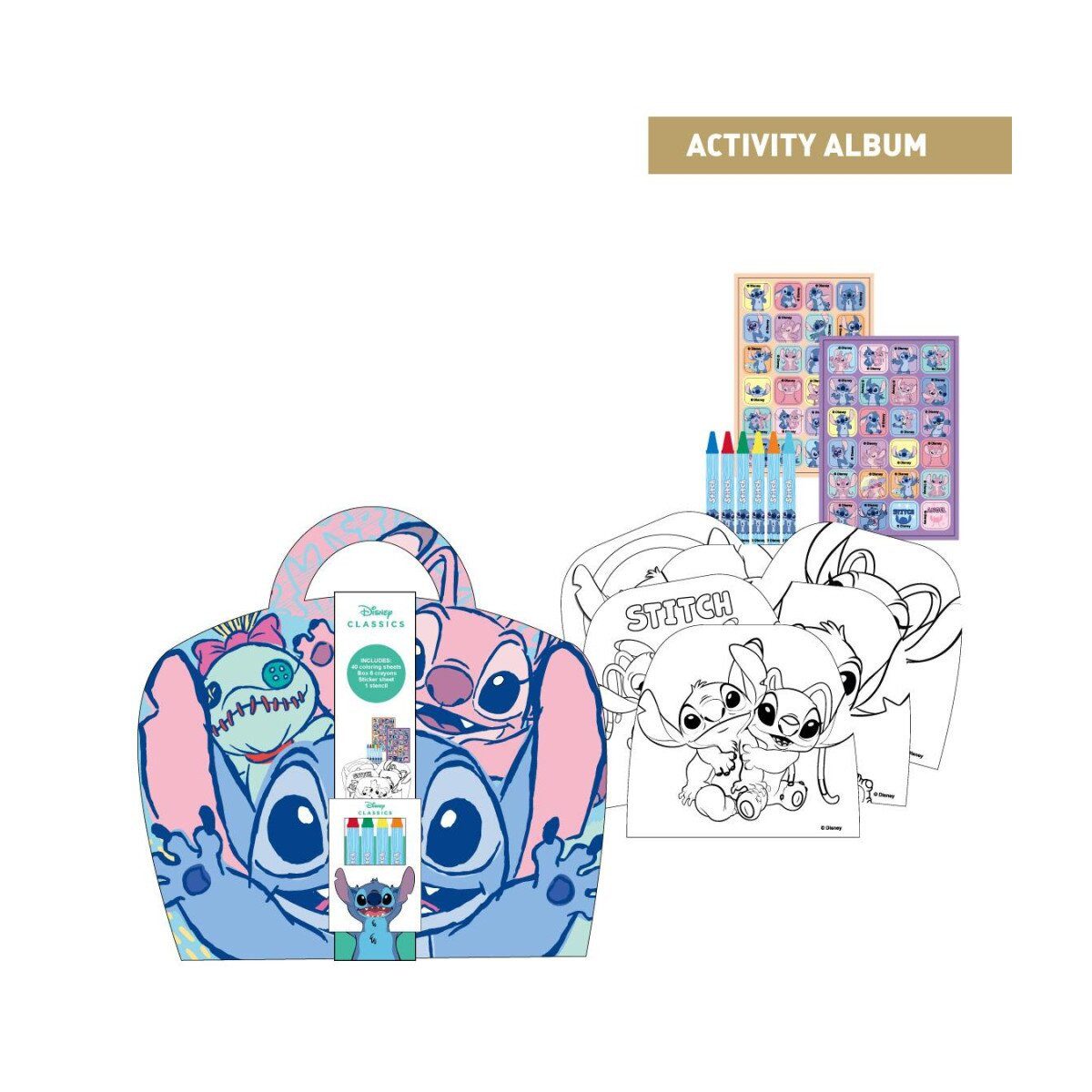Lilo & Stitch Kreativset Lilo & Stitch Malset – Universe Kreativset für Kinder