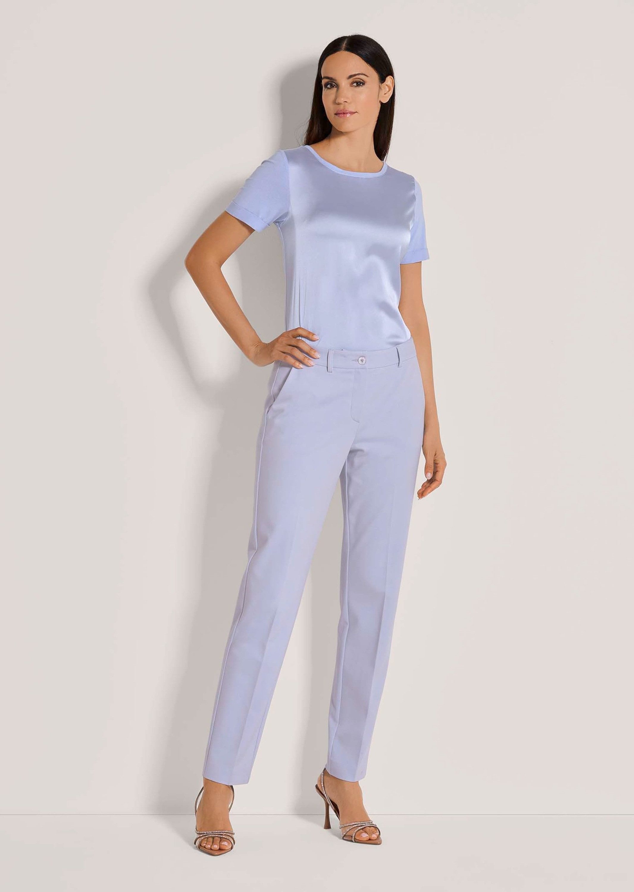 Bügelfaltenhose Elastische Hose mit Bügelfalten