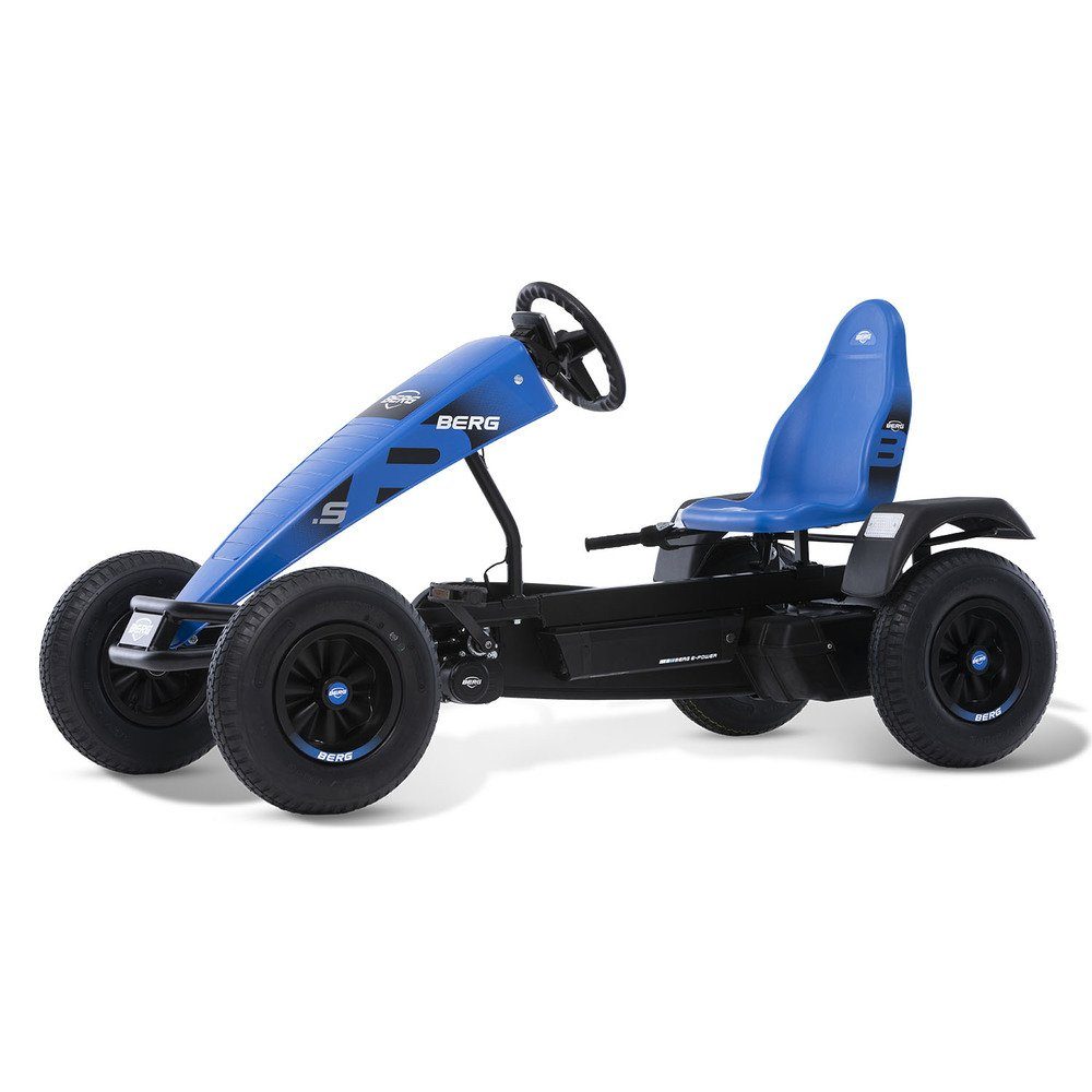 Dreigangschaltung blau Super E-Motor Hybrid Berg B. mit Gokart BERG Go-Kart Blue