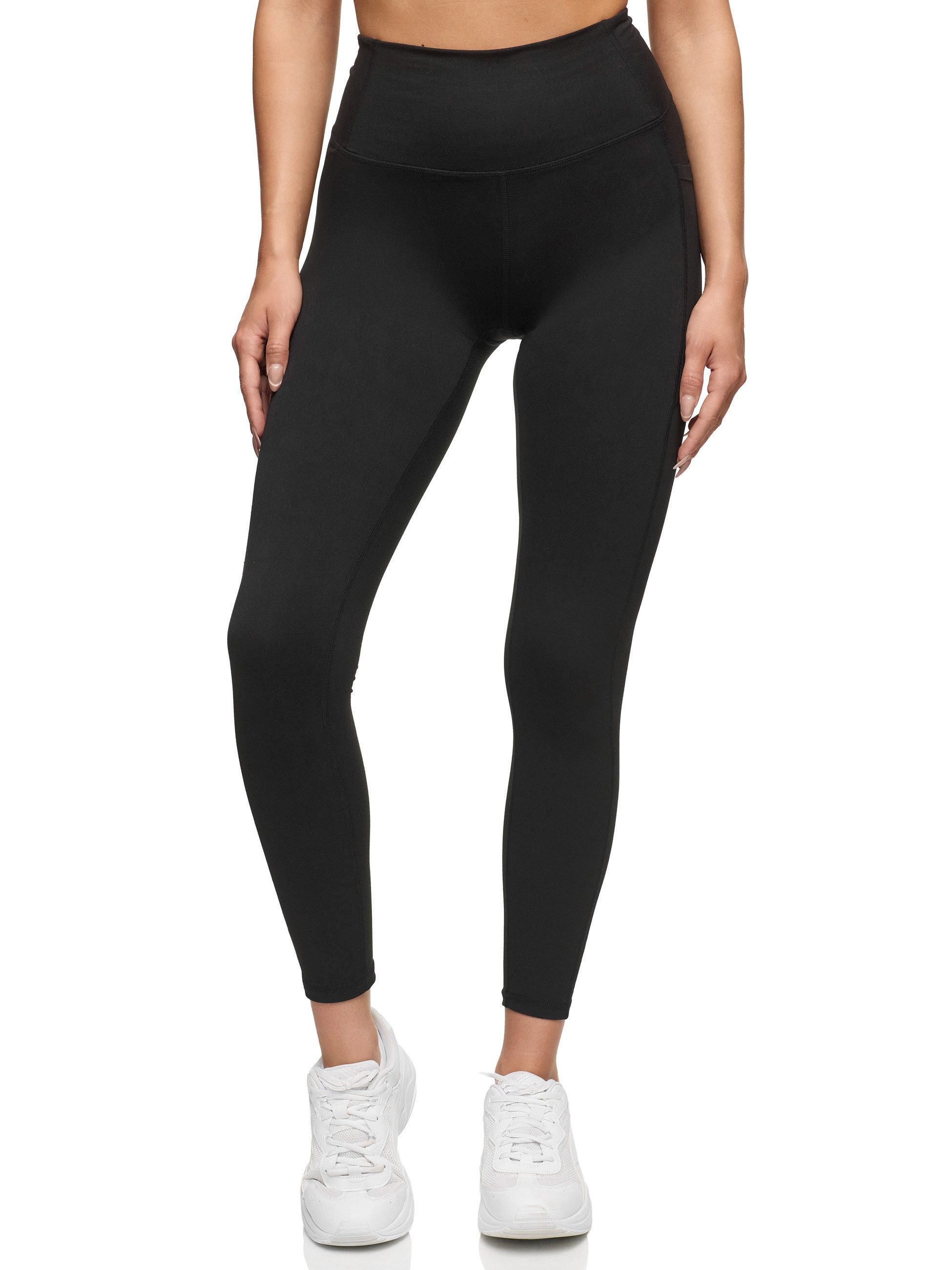 Tazzio Highwaist Leggings F301 Sporthose mit praktischen Seitentaschen, bli günstig online kaufen