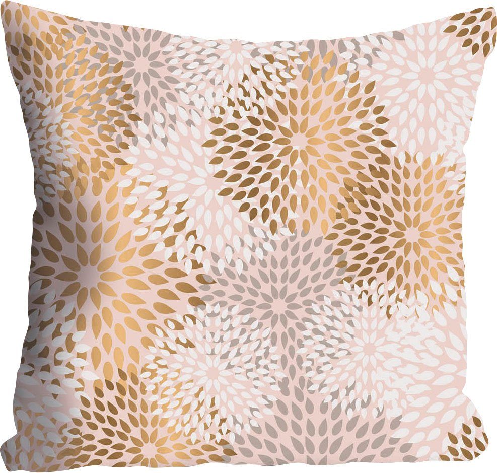 queence Dekokissen Justin, Kissenhülle,Mandala Muster,Abstrakt,Geometrisch,Symmetrisch. € 26,18