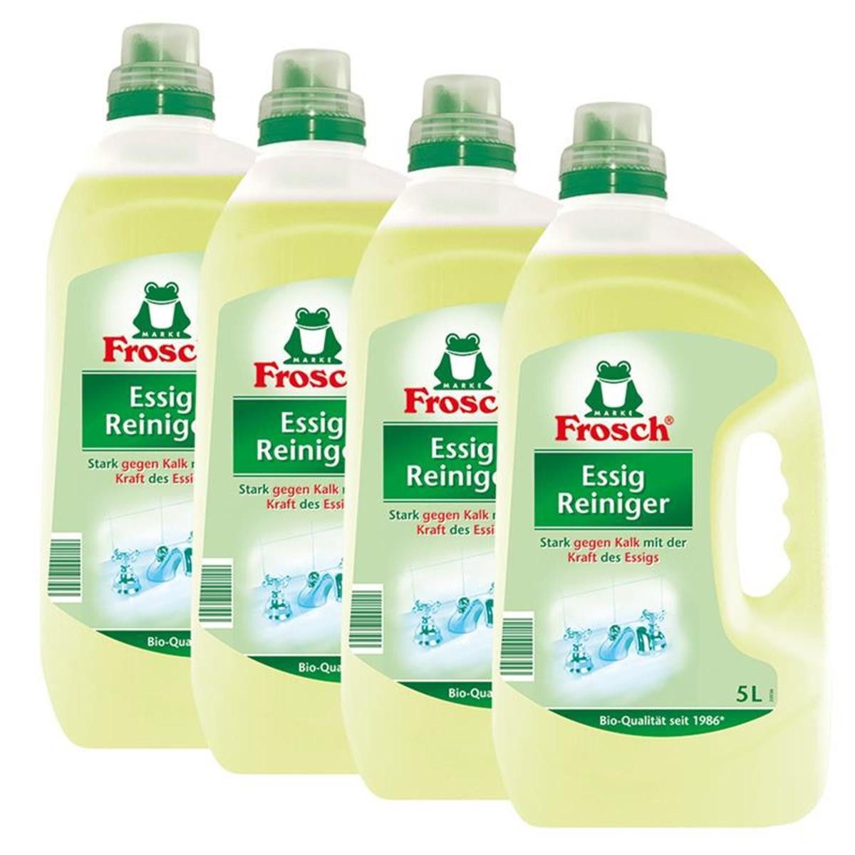 4x Frosch Essig Reiniger 5 Liter Allzweckreiniger