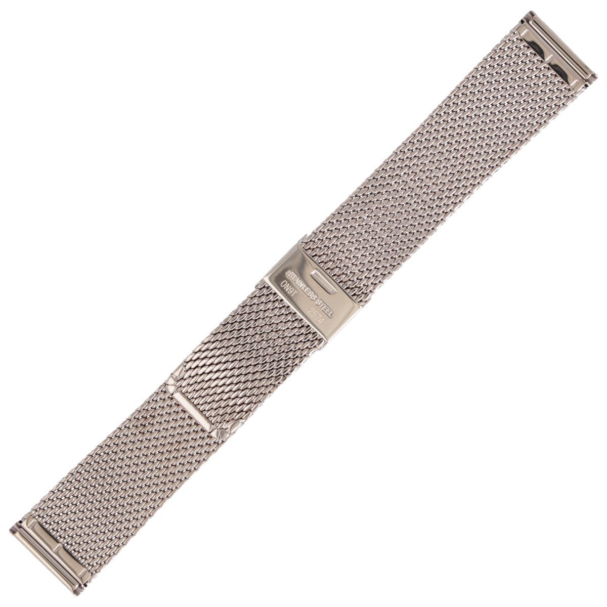 BOSS Uhrenarmband 20mm Metall Silber 659002574