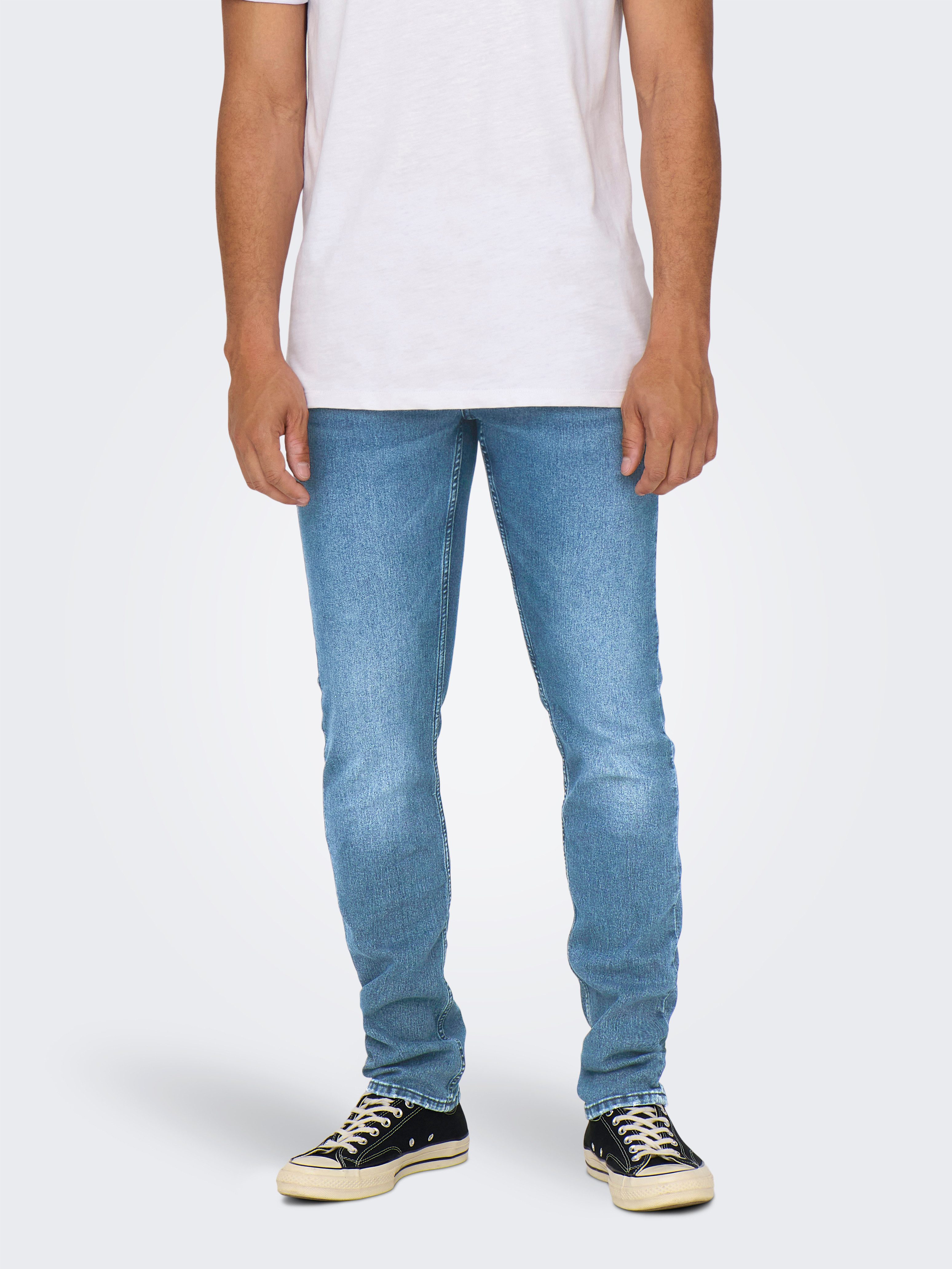 ONLY & SONS Regular-fit-Jeans ONSWEFT REG 7900 EY BOX JEANS NOOS Baumwollmischung, regular fit