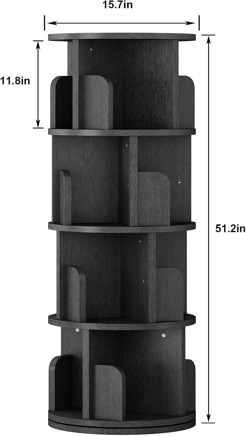 GarveeMore Bücherregal Kinderregal Standregal, 1-tlg., 360°drehbar, günstig online kaufen