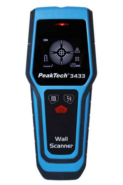 PeakTech Leitungsortungsgerät PeakTech P 3433: Digitaler Wandscanner, 1-tlg.