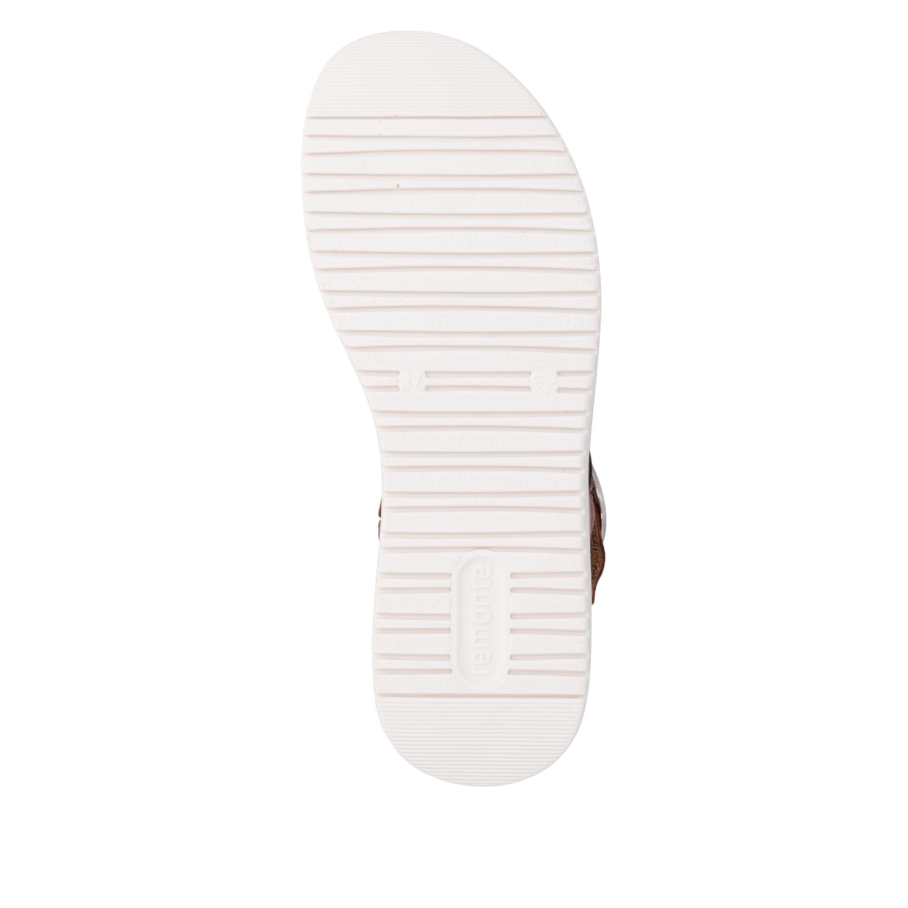 Remonte Plateausandale Sommerschuh, Sandalette mit praktischen Klettverschlüssen