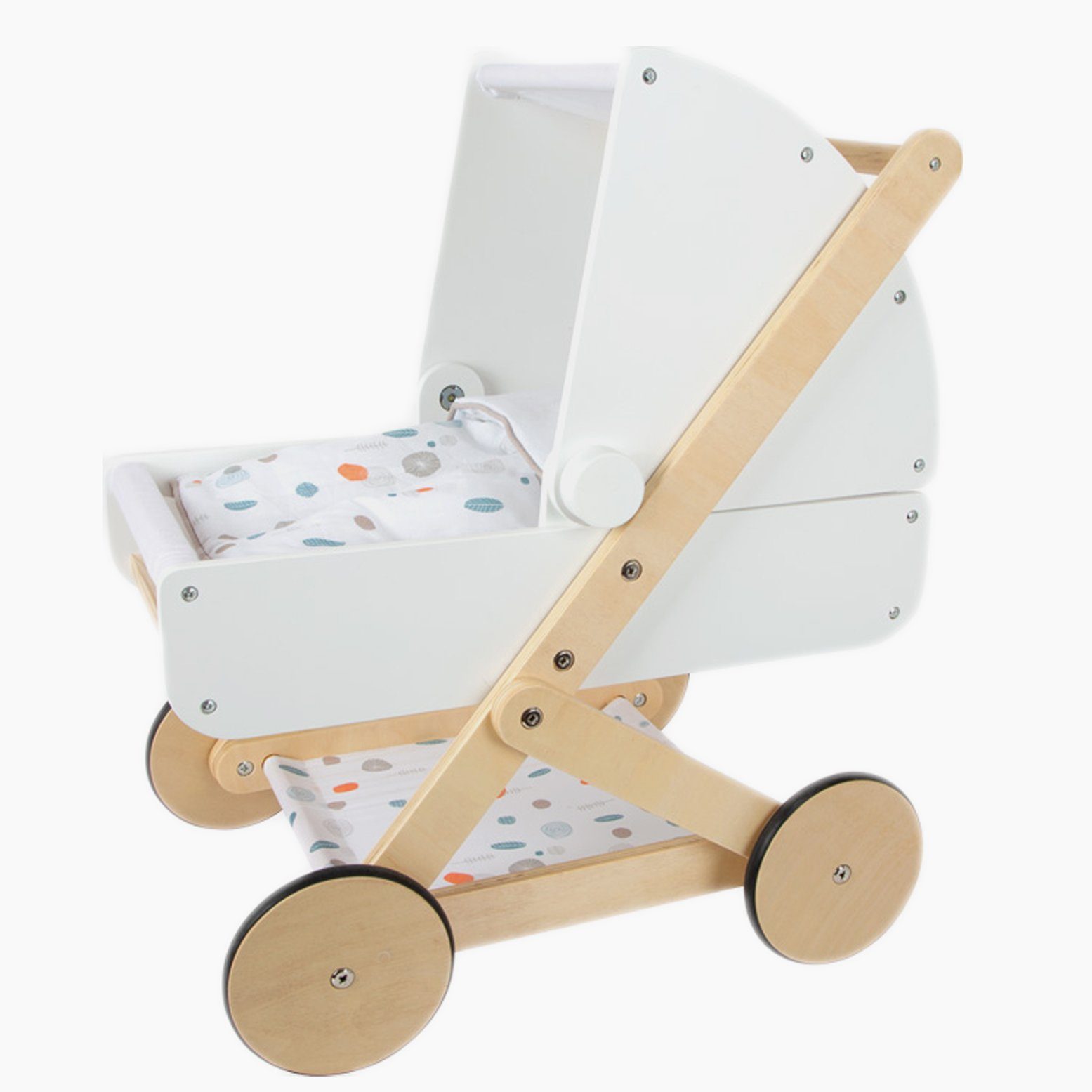 Small Foot Puppenwagen Puppenwagen Little Button, "in oder gegen die Fahrtrichtung" verwendbar