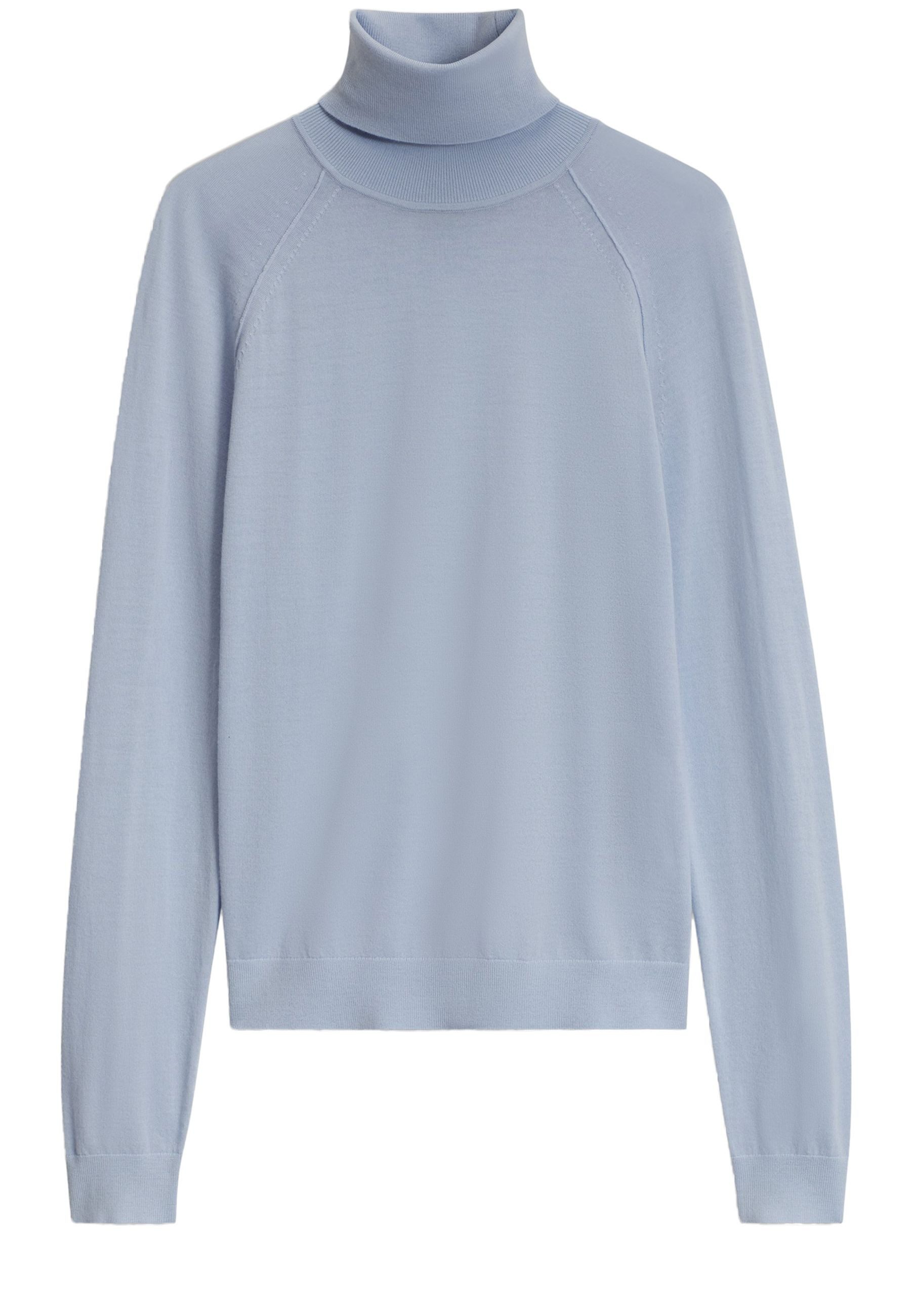 BOSS Strickpullover Frizani aus extrafeiner Merinowolle (1-tlg)