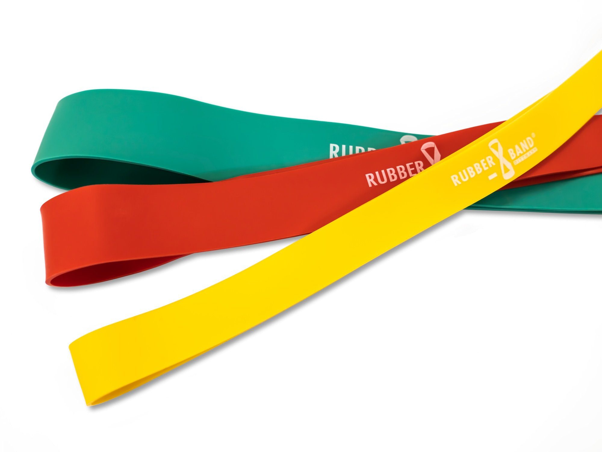 Dittmann Trainingsbänder Rubberband mit Logo, mittlere Stärke