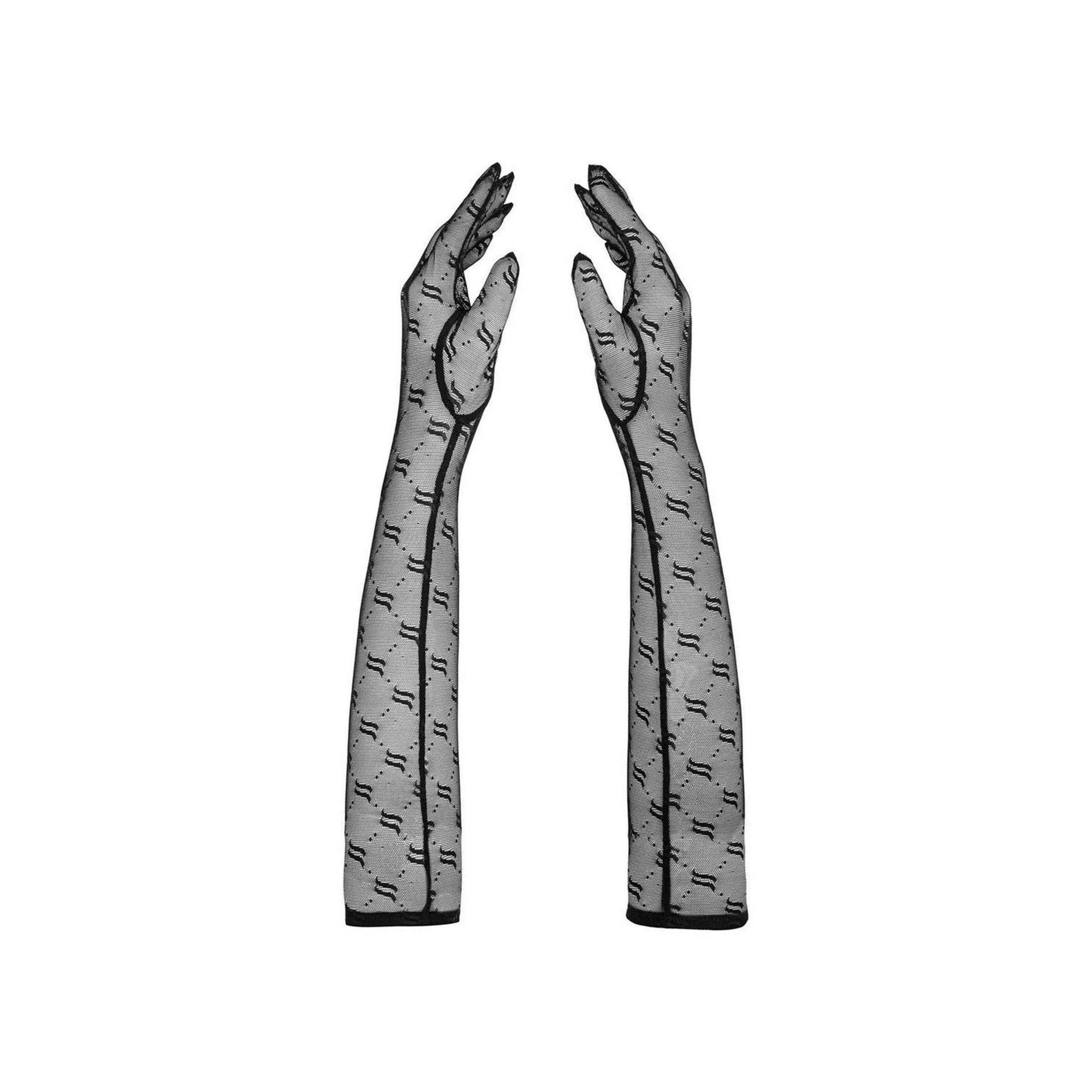 Obsessive Abendhandschuhe OB Obsessivia gloves black - (O/S)