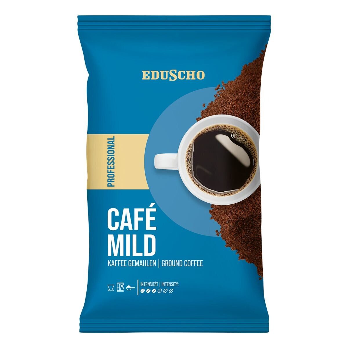 EDUSCHO Kaffee Professional Café mild, 500 g, gemahlen