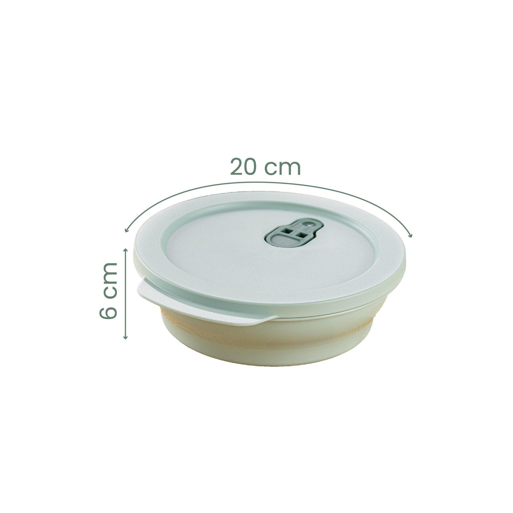 Vorratsdose 100% PLASTIC, 18,5 x 20 x 6 cm (3 Pieces) M5709