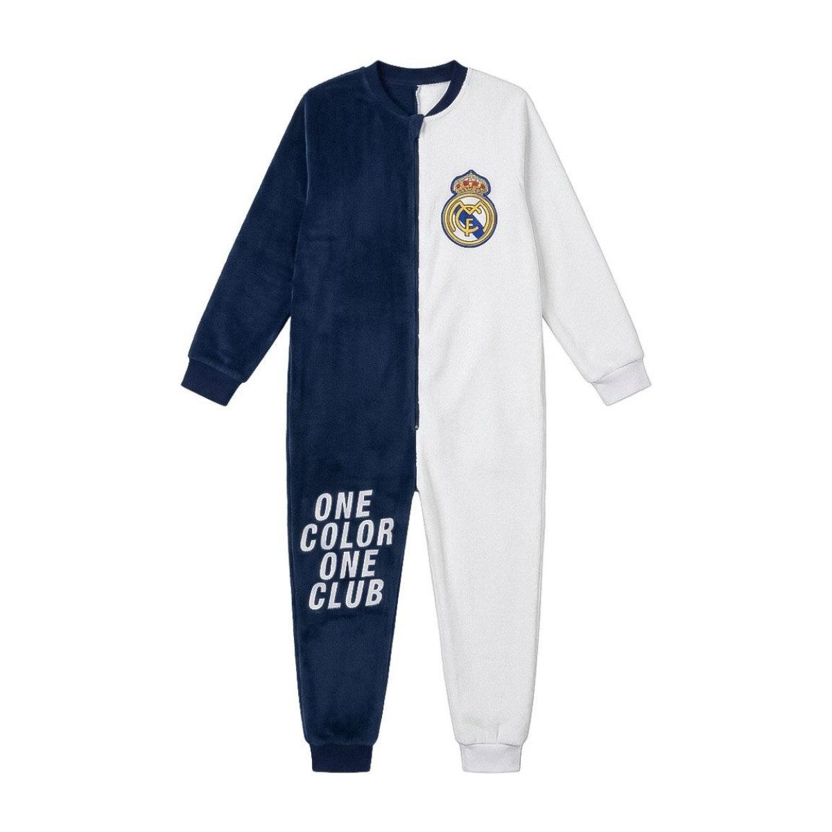 Real Madrid Pyjama Kinder Pyjama Einteiler für Nacht Zuhause und Freizeit