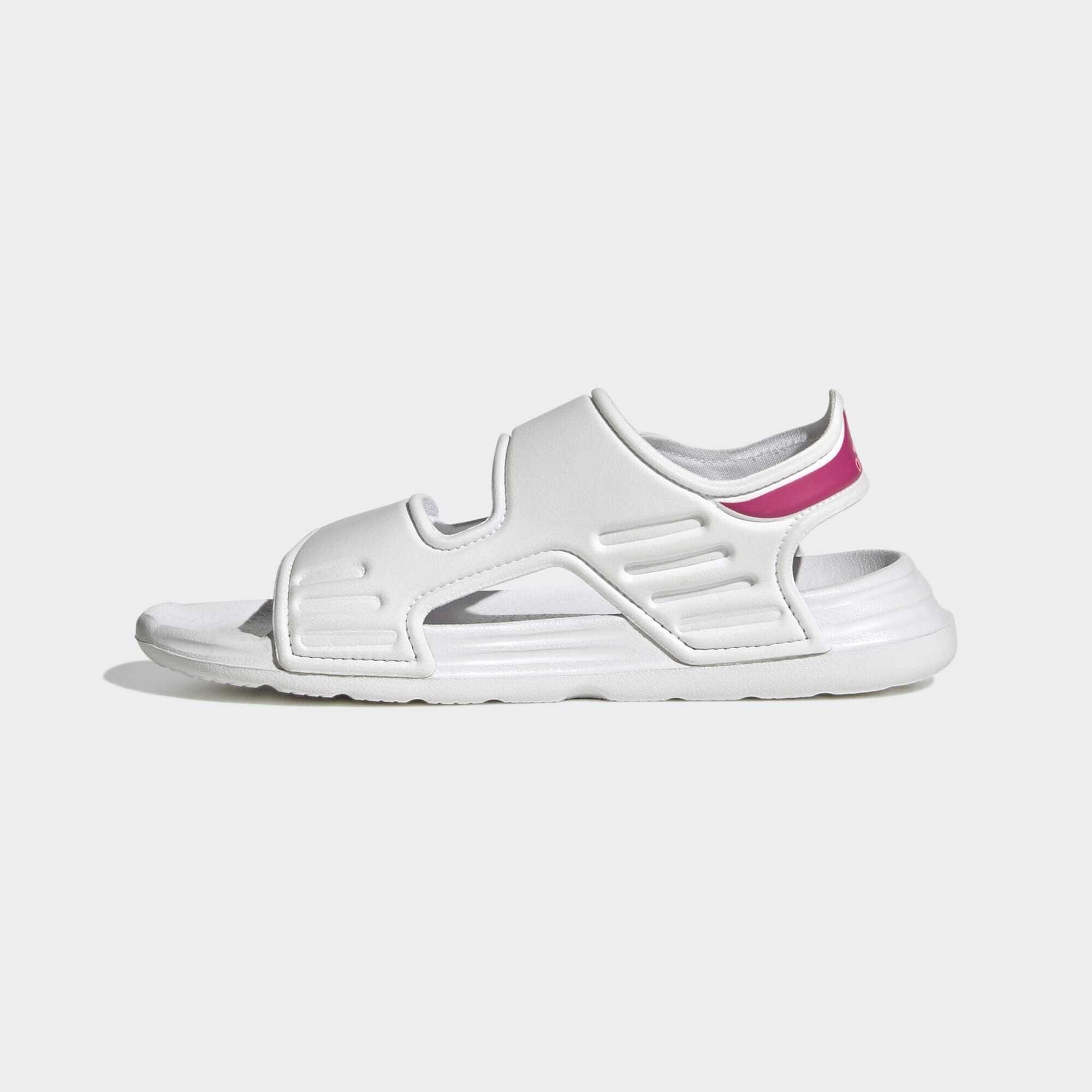 adidas / Lucid White Cloud / Sportswear ALTASWIM Badesandale Pink Fuchsia Semi SANDALE Beam