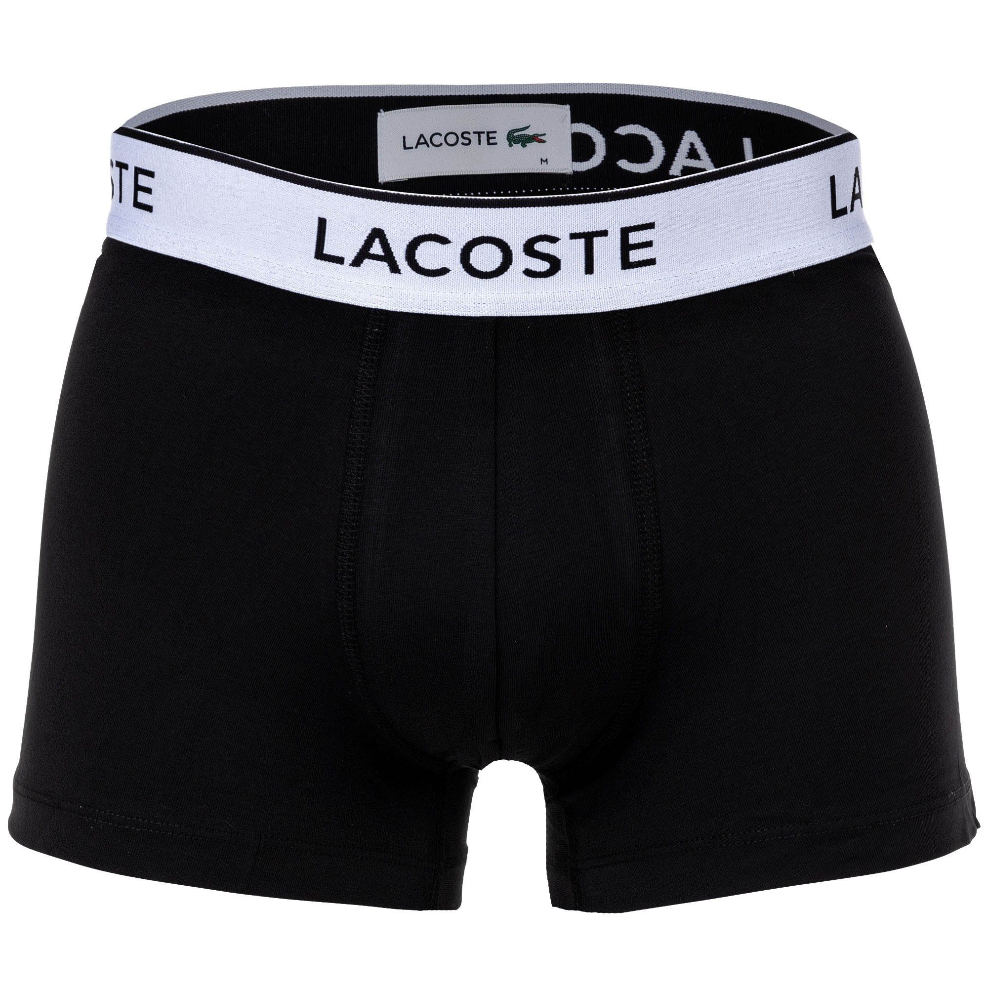 Lacoste Boxer Herren Boxershort 3er Pack Baumwolle (Packung, 3er Pack)