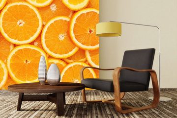 WandbilderXXL Fototapete Orange Moment, glatt, Obst, Vliestapete, hochwertiger Digitaldruck, in verschiedenen Größen