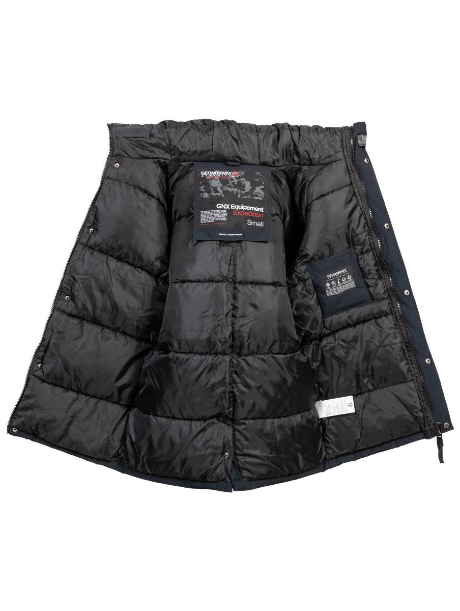 Geographical Norway Parka Herren Winter Jacke Outdoorjacke Winter Parka warm gesteppt Steppjacke