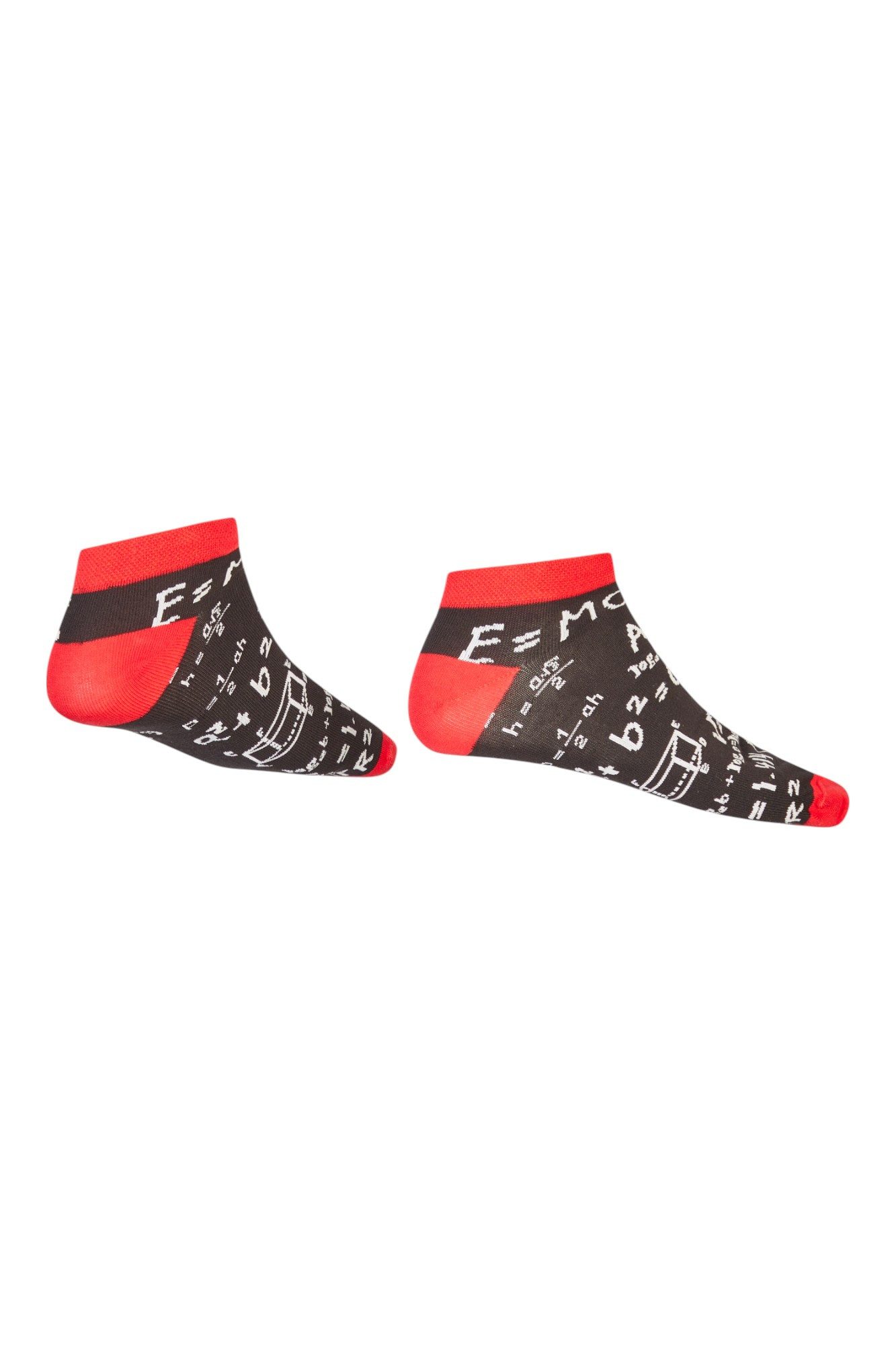 AbgeStrumpft Sneakersocken AbgeStrumpft Mathematiker Sneaker (1 Paar, 1-Paar, 1 Paar) lustiges Design