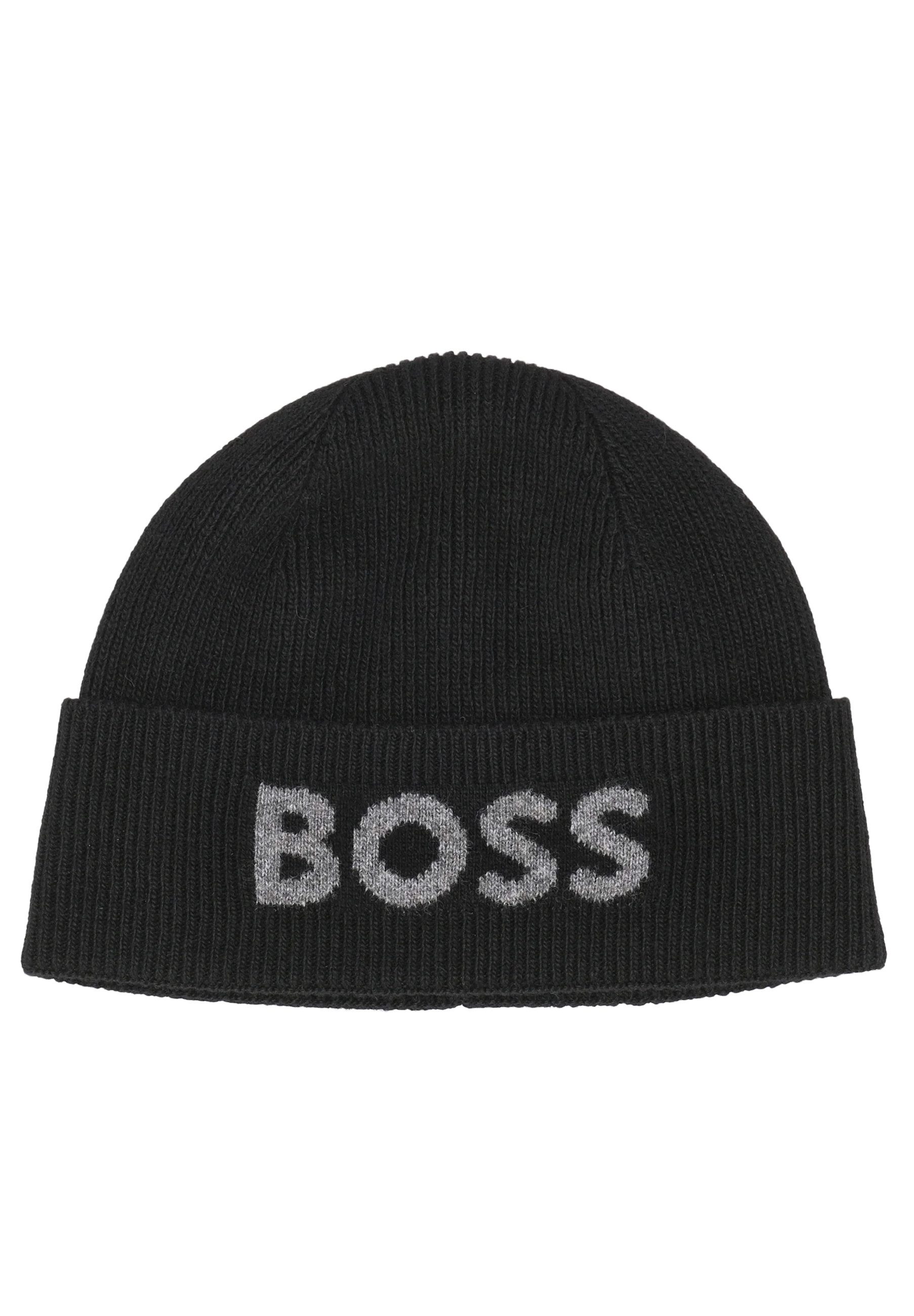 BOSS Strickmütze Elios_Hat (keine Angabe, 1-St)
