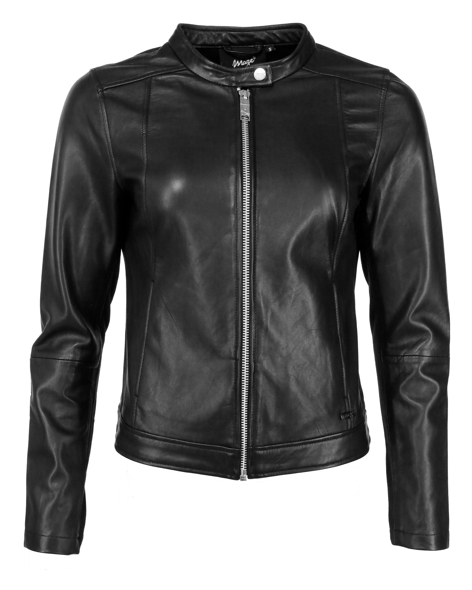 Maze Lederjacke Summerset black