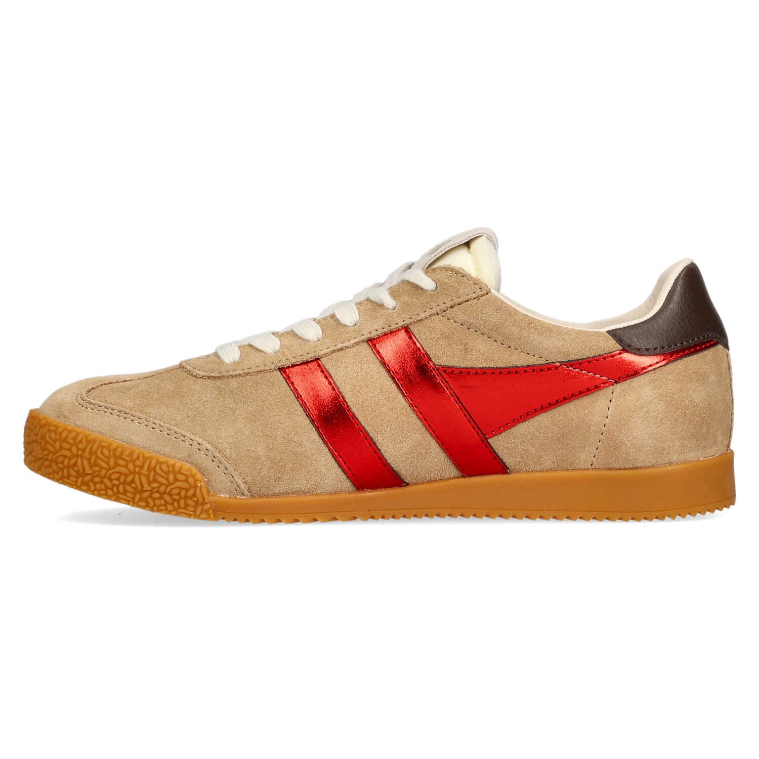 Gola Gola Elan Glitz Light Caramel/Red/Dark Brown Sneaker
