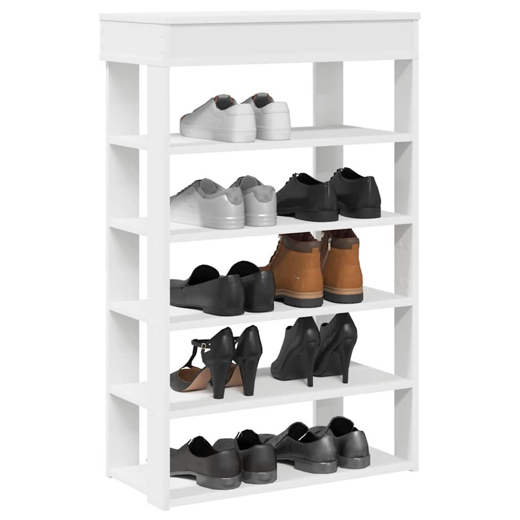 vidaXL Schuhregal Schuhregal Weiß 60x30x98 cm günstig online kaufen