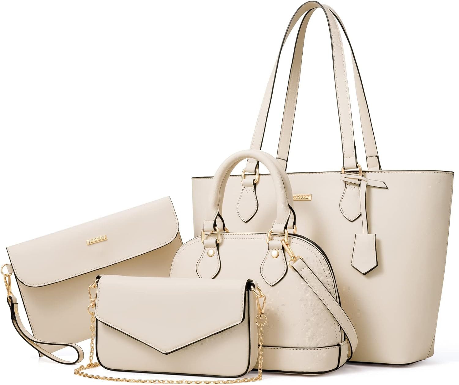 HAUSS SPOLE Henkeltasche 4 tlg Umhängetasche günstig online kaufen