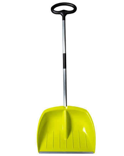 ONDIS24 Schneeschieber Schneeschaufel Shovel Elipse Alutube Ergo Eco - Lime Schneeschippe, 47,00 cm Arbeitsbreite, thermogeprüft bis -25°C, rückendschonend und leise