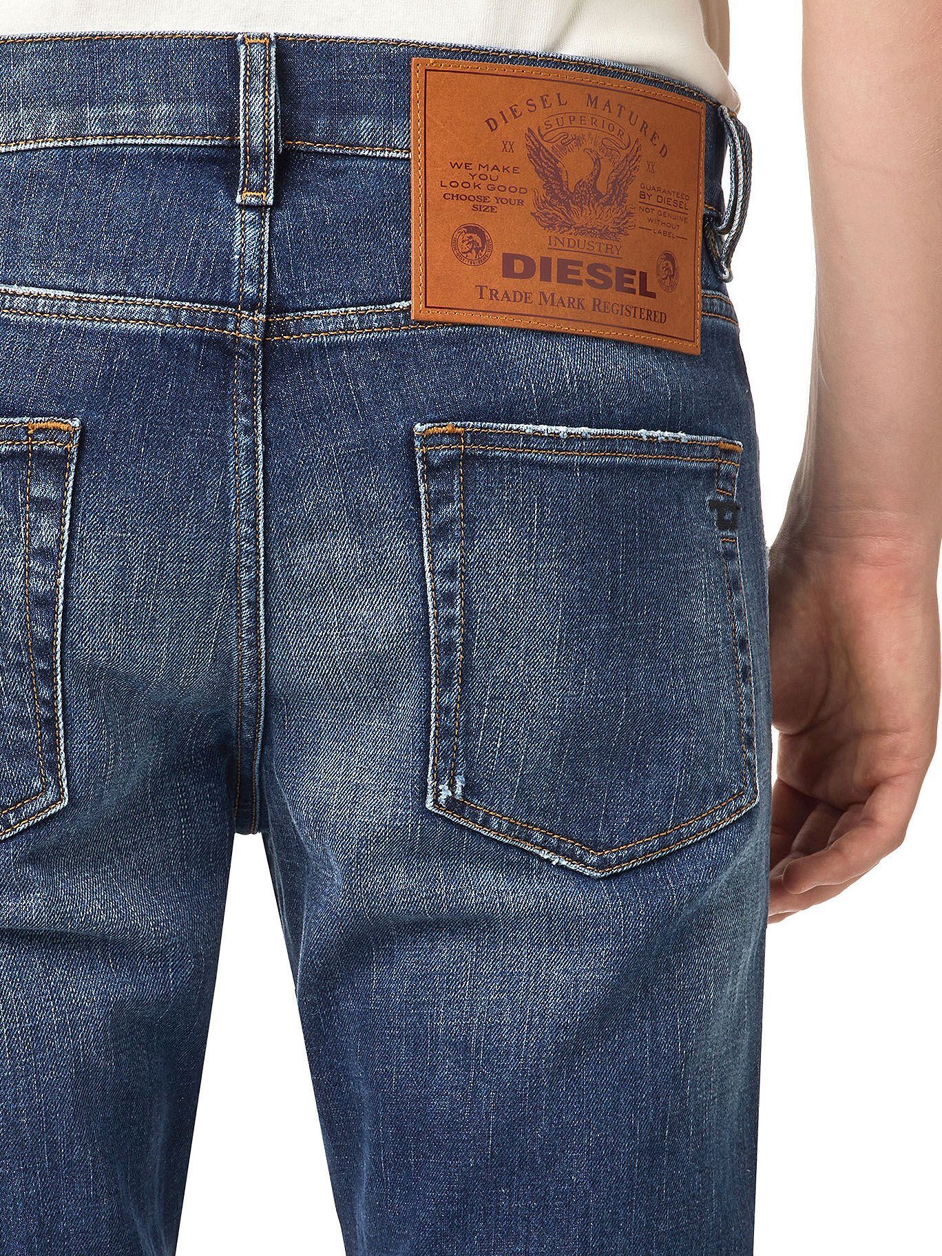 - 09A92 Hose D-Strukt Slim-fit-Jeans Stretch Diesel