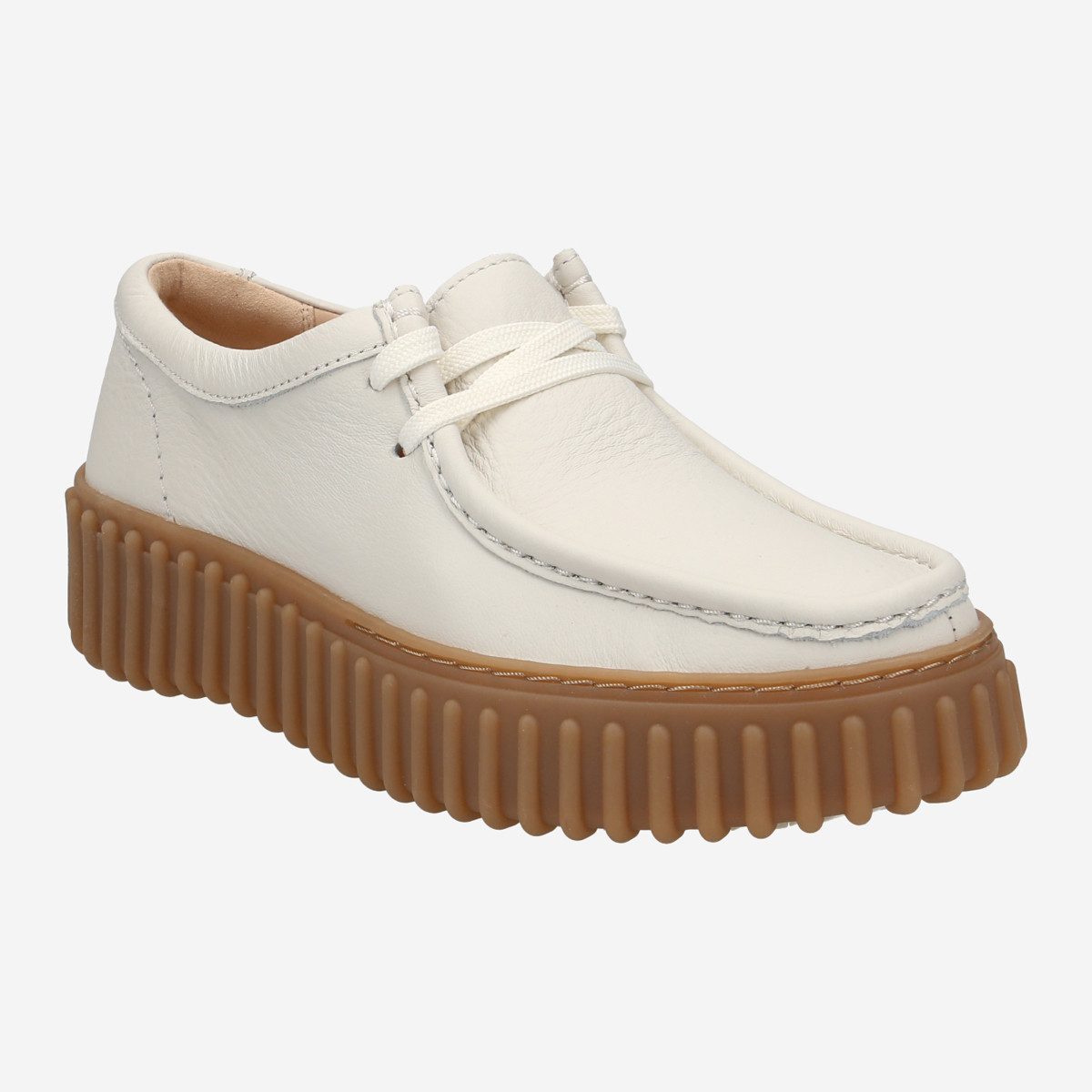 Clarks Clarks Torhill Bee Off White 26172085 4, Schnürschuhe, Weiß, Damen S günstig online kaufen