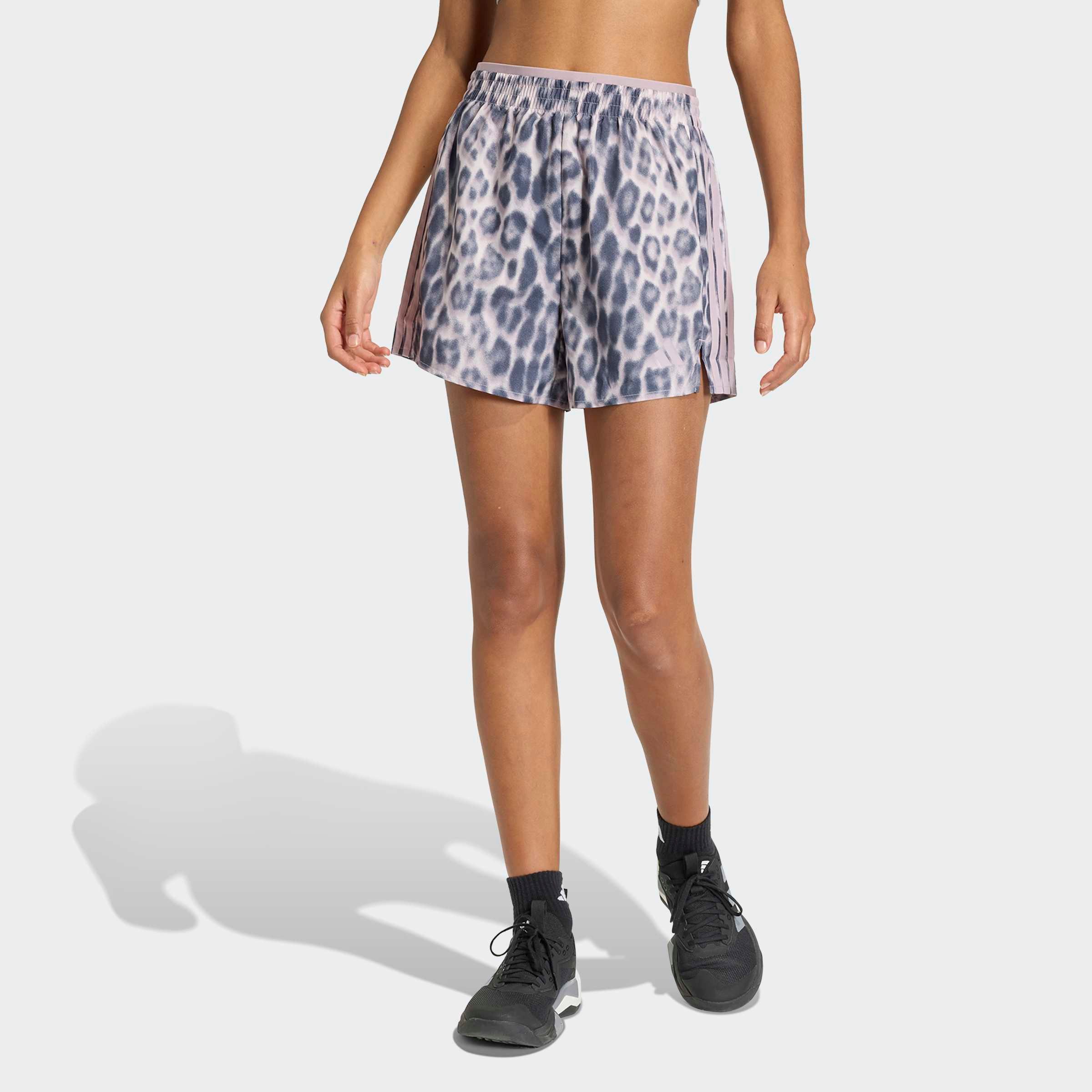 adidas Performance Shorts WORKOUT ESSENTIALS LEOPARD GEWEBTE