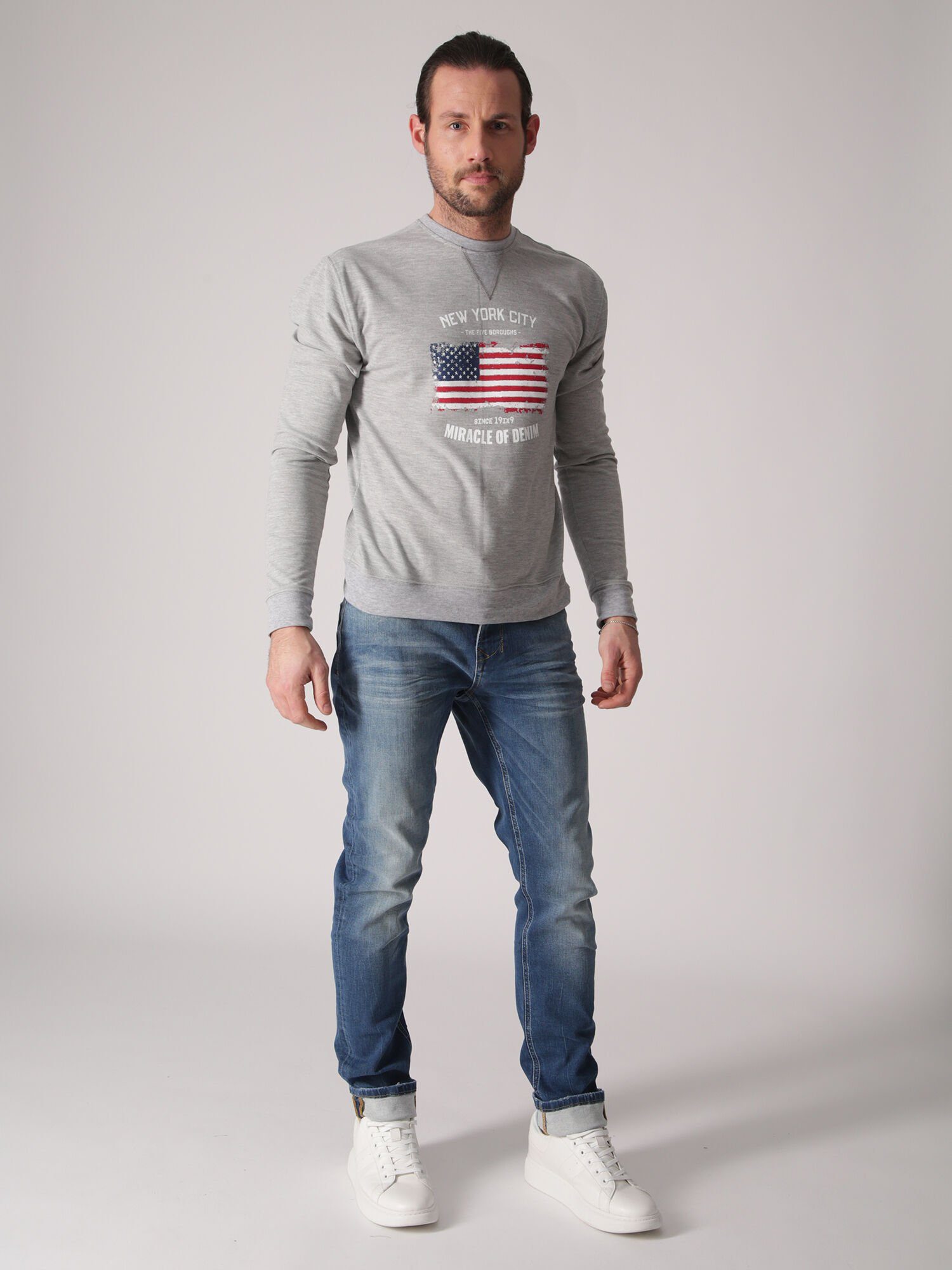 Miracle of Denim Regular-fit-Jeans Cornell im Five-Pocket-Design Milo Blue Jogg