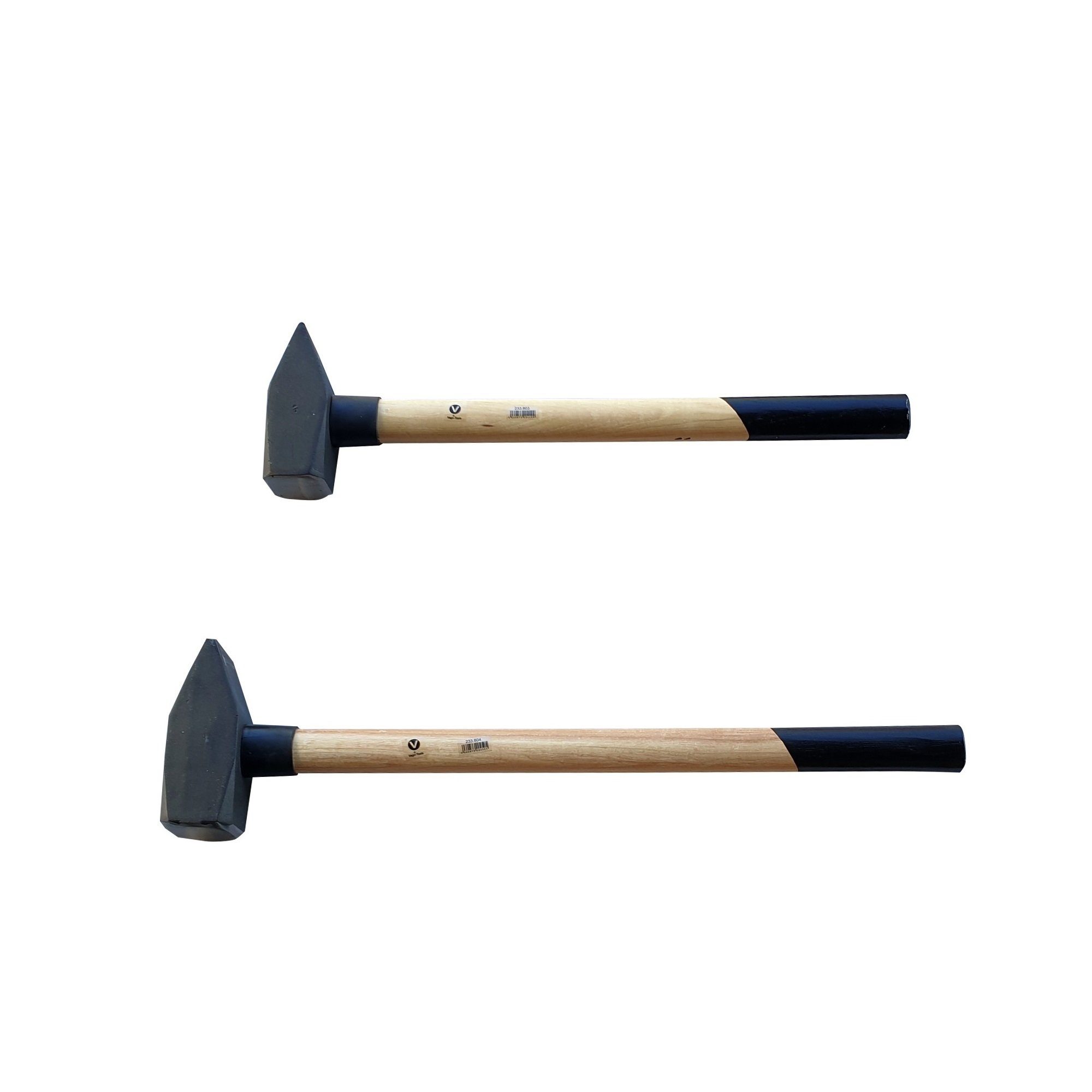 VaGo-Tools Hammer Hammer Schlosserhammer 2 tlg Set 3kg/4kg je 1
